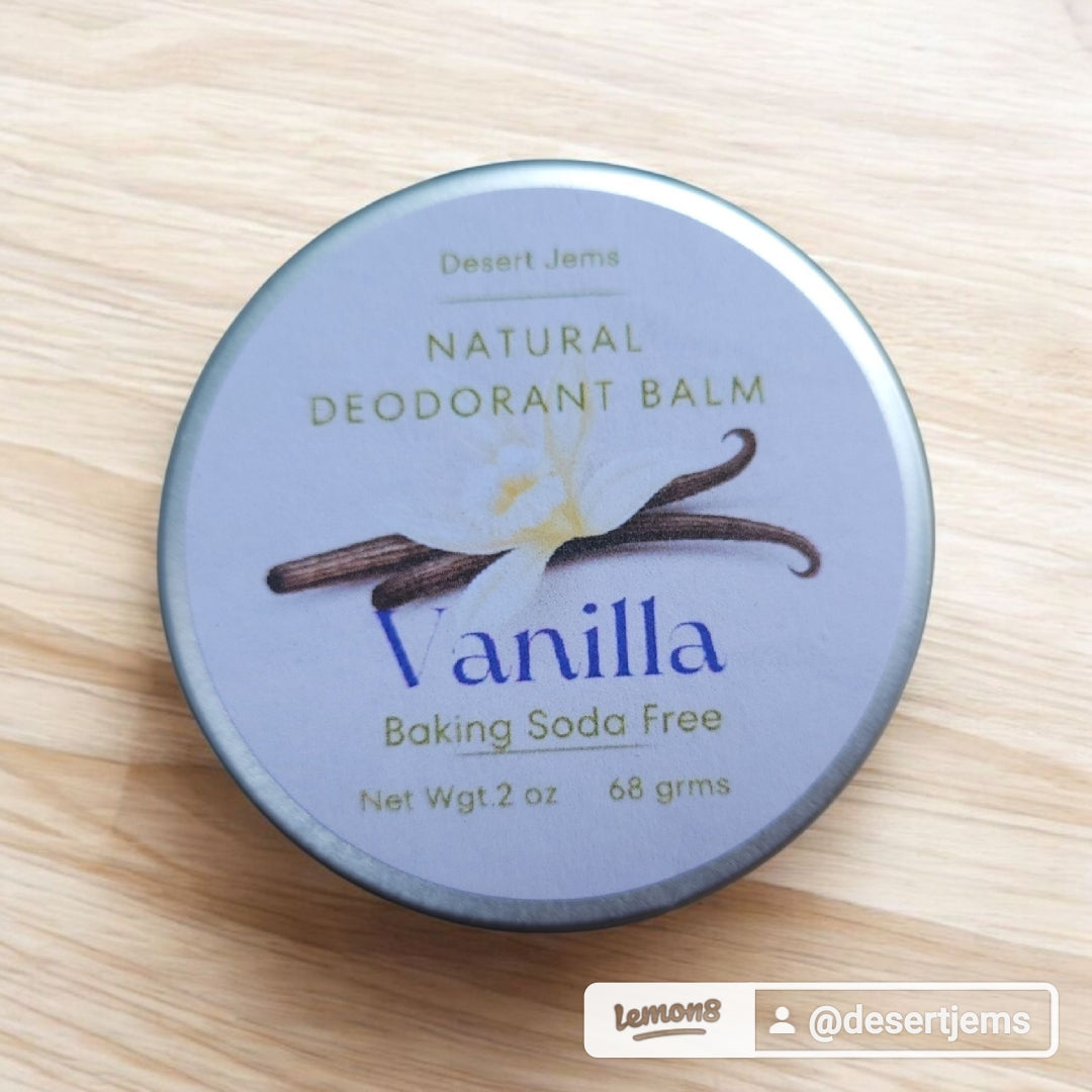 Vanilla Deodorant Balm