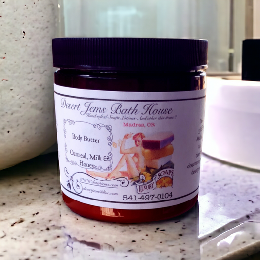 Oatmeal Milk and Honey Emulsified Body Butter