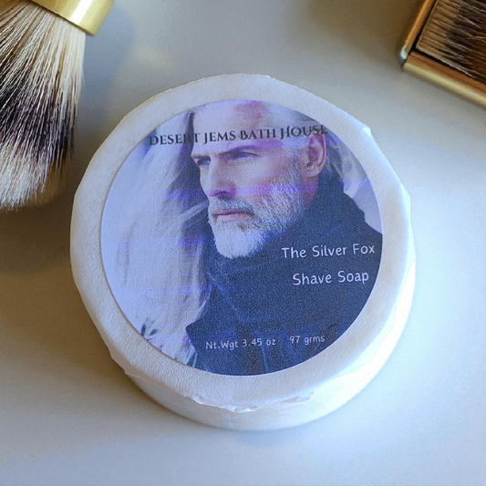 The Siver Fox   Shave Soap