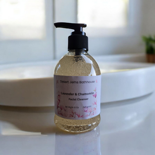 Lavender and Chamomile Face Cleanser