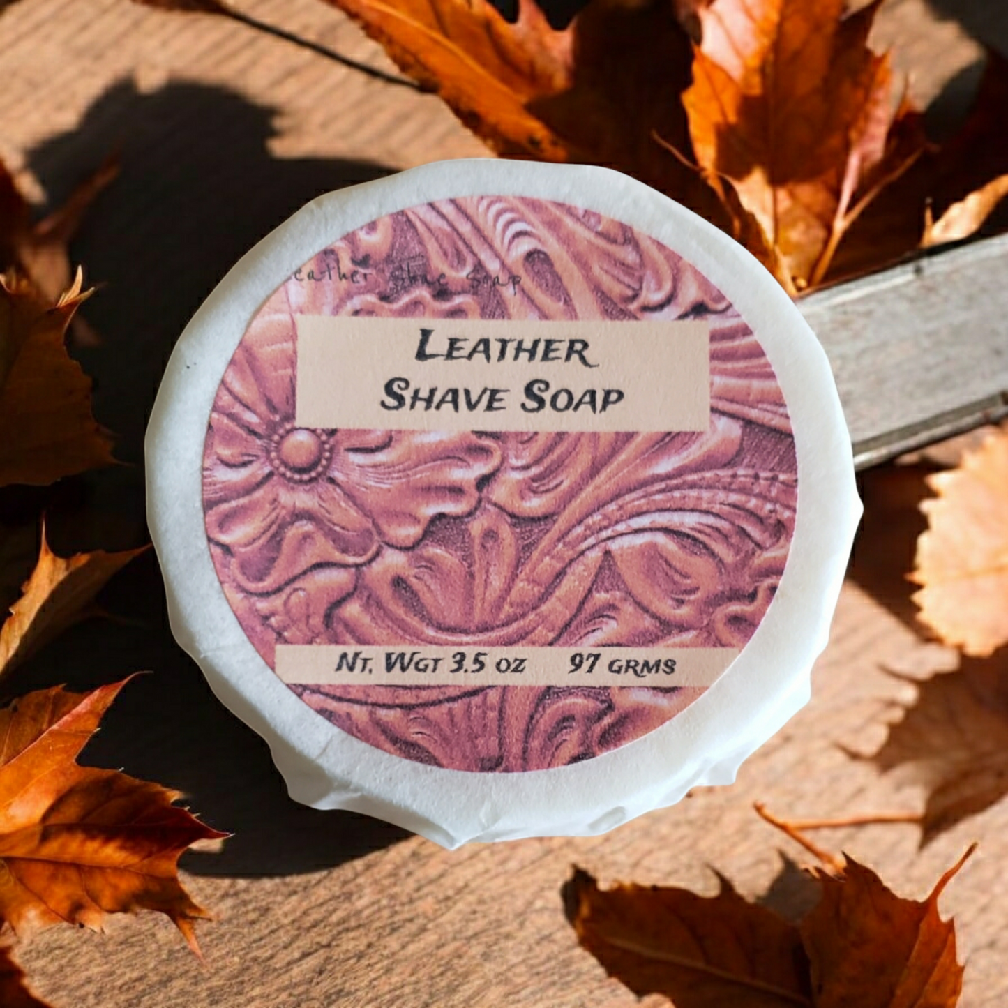 Leather Shave Soap